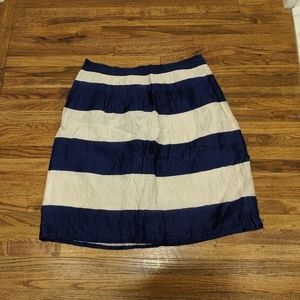 Loft Striped Skirt